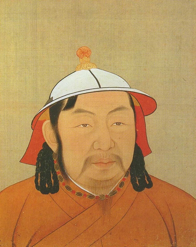 元仁宗愛育黎拔力八達可汗(Buyantu Khan)畫像