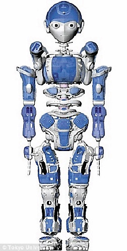 ●東京大學研究的新型機器人小次郎，動作輕巧，外型很卡哇依。 圖／取自每日郵報網站